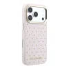 Karl Lagerfeld PU Perforated Zlaté bodky MagSafe kryt pre iPhone 17 Pro Max ružový kryt thumbnail