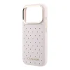 Karl Lagerfeld PU Perforated Zlaté bodky MagSafe kryt pre iPhone 17 Pro Max ružový kryt thumbnail
