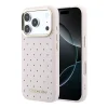 Karl Lagerfeld PU Perforated Zlaté bodky MagSafe kryt pre iPhone 17 Pro Max ružový kryt thumbnail