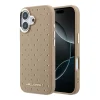 Karl Lagerfeld PU Perforated Gold Dots MagSafe kryt na iPhone 17 béžový thumbnail