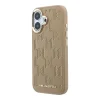Karl Lagerfeld PU Perforated Monogram MagSafe kryt pre iPhone 17 béžový thumbnail