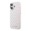 Karl Lagerfeld PU Perforated Gold Dots MagSafe kryt iPhone 17 ružový kryt thumbnail