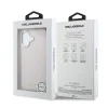 Karl Lagerfeld PU Perforated Gold Dots MagSafe kryt iPhone 17 ružový kryt thumbnail