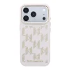 Karl Lagerfeld PU Perforated Monogram MagSafe kryt pre iPhone 17 Pro ružový kryt thumbnail