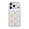 Karl Lagerfeld PU Perforated Monogram MagSafe puzdro iPhone 17 Pro Max ružové puzdro thumbnail