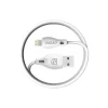 Dudao USB / Lightning kábel 2.4A 1m biely (L4L 1m biely) thumbnail