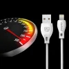 Dudao USB / Lightning kábel 2.4A 1m biely (L4L 1m biely) thumbnail