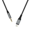 Dudao audio kábel Lightning - mini jack 3,5 mm 1 m sivý (L11PRO) thumbnail