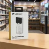 Wozinsky WFC-15W 20000mAh 22.5W PD20W Powerbank beépített Lightning és USB-C kábelekkel - Fehér thumbnail