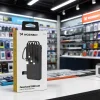 Wozinsky W11-B 10000mAh 10W Powerbank s vstavanými káblami a svietidlom - čierna thumbnail