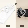 Wozinsky W11-W 10000mAh 10W Powerbank so zabudovanými káblami a svietidlom - Biela thumbnail
