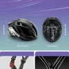 Rockbros TS-42 ľahká cyklistická prilba 58-62 cm - čierna thumbnail