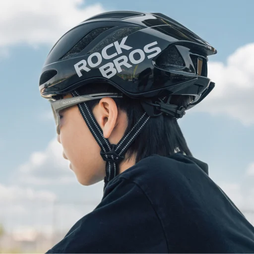 Rockbros TS-42 ľahká cyklistická prilba 58-62 cm - čierna - 5