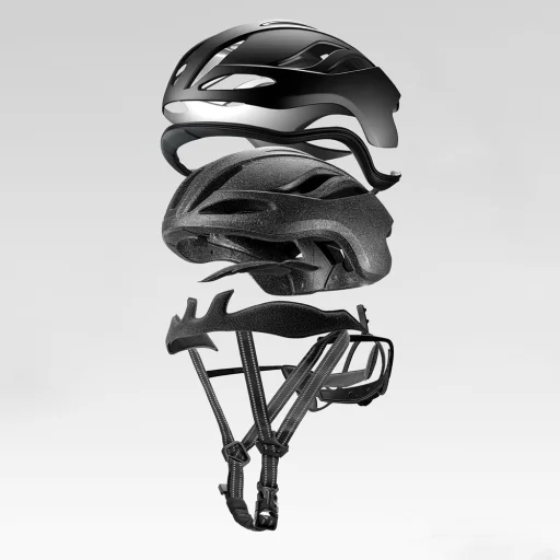 Rockbros TS-42 ľahká cyklistická prilba 58-62 cm - titán - 9