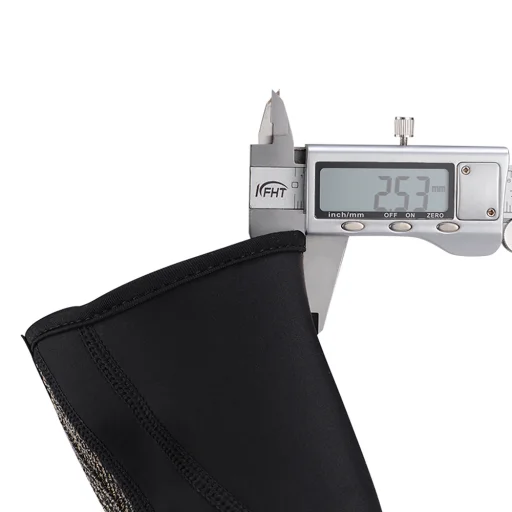 Rockbros LF1030 vetruodolné izolačné návleky na špičky 36-42 cm - čierne - 3