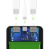 Powerbank Wozinsky Wpower WPBBK-3 10000 mAh 10W 2x USB-A 2A - biela thumbnail