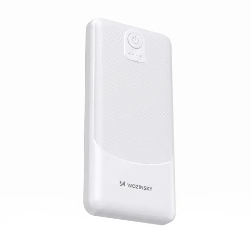 Powerbank Wozinsky Wpower WPBBK-3 10000 mAh 10W 2x USB-A 2A - biela - 2