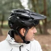 Rockbros LK-99 MTB prilba s nastaviteľným šiltom a magnetickým zapínaním 58-62 cm - Čierna thumbnail