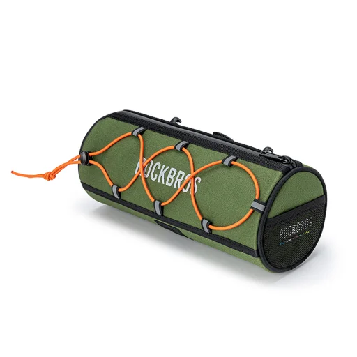 Taška na riadidlá 1,5 l Rockbros TL002 ROAD TO SKY vodotesná – zelená, - 3