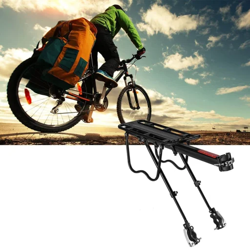 Rockbros Shelves zadný nosič na bicykel na sedlovku, rýchloupínací - 6