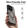 Xiaomi 17T 5G készülékhez Fan Dun sorozatú TPU hibrid PC matt MagSafe telefontok tok (fekete) thumbnail