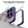 Xiaomi 17T 5G készülékhez Fan Dun sorozatú TPU hibrid PC matt MagSafe telefontok (lila) tok thumbnail