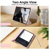iPad 10.9 2022, iPad 11 2025 készülékhez 3 részes TPU fliptok műbőr táblagéptok stylus tartóval (rózsaszín) tok thumbnail
