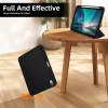 iPad 10.9 2022, iPad 11 2025 készülékhez való 3 részesen hajtható TPU fliptok műbőr tablet tok stylus tartóval (fekete) thumbnail