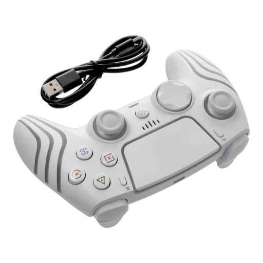 FR-TEC FT0043 Arctic bezdrôtový gamepad pre PS4/PC/Switch biely - 5