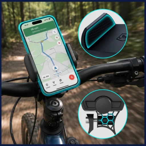 Univerzálny držiak na telefón na bicykel 3MK BikeGrip - 5