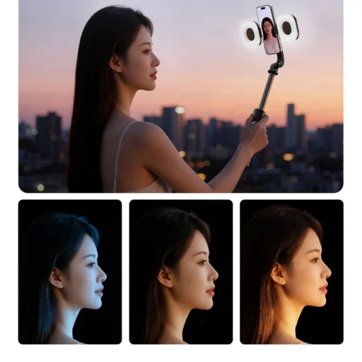 Bluetooth selfie tyč Orico SPV90, univerzálna, čierna - 5
