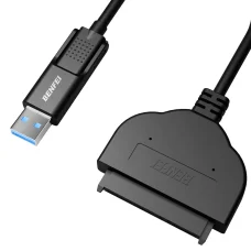 BENFEI USB-C / USB-A 3.0 - SATA III kábel 2,5" HDD / SSD-hez fekete