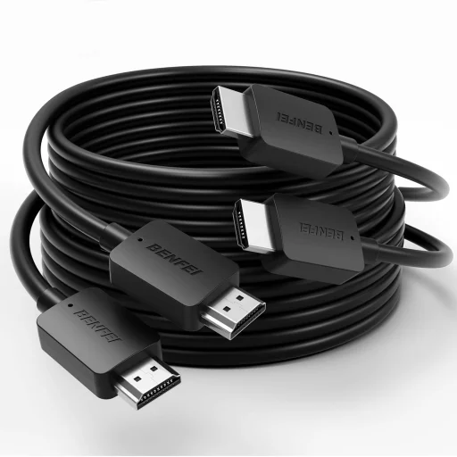 BENFEI 8K HDMI-HDMI kábel 1,0 m balenie 2 ks čierny - 1