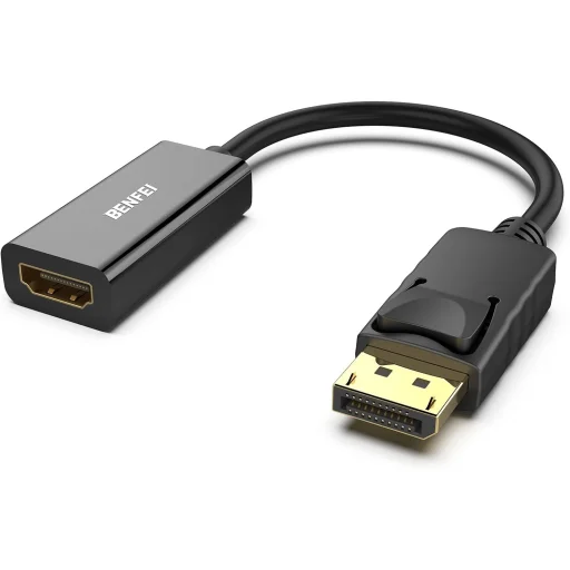 BENFEI DisplayPort 1.2 - HDMI 1.4 4K jednosmerný adaptér čierny - 1