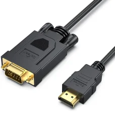 BENFEI jednosmerný HDMI – VGA kábel 1,8 m čierny