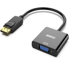 BENFEI DisplayPort–VGA 1080P jednosmerný adaptér čierny