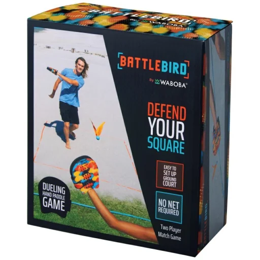 Waboba Battlebird ügyességi játék 2 kézi ütővel, 2 tollaslabdával, 2 játékrúddal - 5