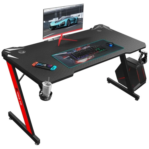 Gamer asztal XTRIKE ME DK-02 fekete - 7