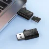 Hoco HB53 TF USB-A čítačka kariet čierna thumbnail