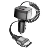 JELLICO HX13 nabíjačka do auta PD 30W 1xUSB-C + 1xUSB QC3.0 čierna thumbnail