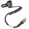 JELLICO HX13 nabíjačka do auta PD 30W 1xUSB-C + 1xUSB QC3.0 čierna thumbnail