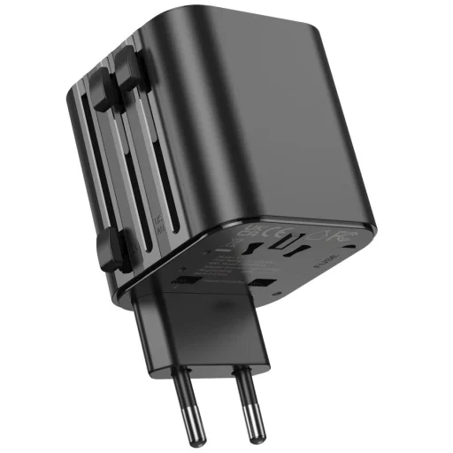 JELLICO univerzálny cestovný adaptér S7 Max 2500W čierny - 5