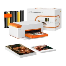 Liene Amber M110 4x6-palcová prenosná fototlačiareň so 60 ks papiera 4x6