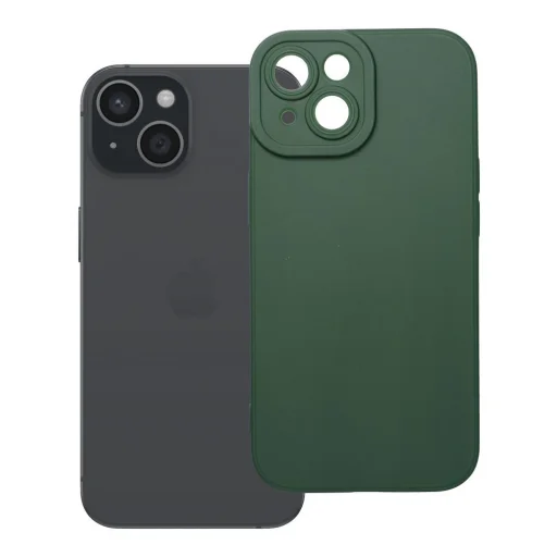 iPhone 15 Matt 2.0 sötétzöld tok - 1