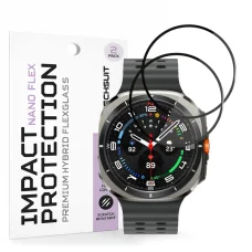 Samsung Galaxy Watch Ultra 47mm čierne Techsuit - Nano Flex ochranné sklo (2 kusy)