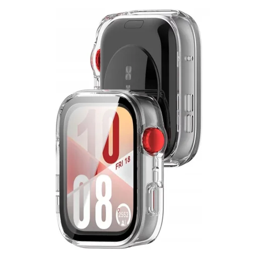 Huawei Watch Fit 4 Priehľadné puzdro Techsuit Defense360 Pro s tvrdeným sklom + Ochrana displeja - 3