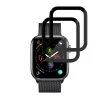 Apple Watch 4/5/6/SE/SE 2/SE 3 44mm čierne Techsuit Nano Flex (2 ks) ochranné sklo thumbnail