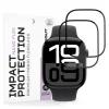 Apple Watch 10 46mm / 11 46mm Čierne ochranné sklo Techsuit - Nano Flex (balenie 2 ks) thumbnail