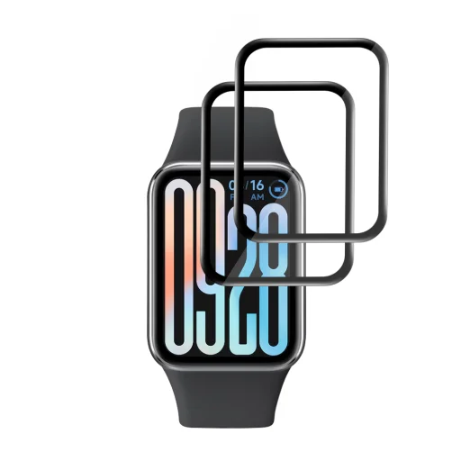 Xiaomi Smart Band 9 Pro čierne Techsuit - Nano Flex (balenie 2 ks) ochranné sklo - 2