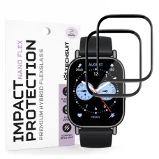 Xiaomi Redmi Watch 5 Lite - Čierne ochranné sklo Techsuit Nano Flex (2 kusy)